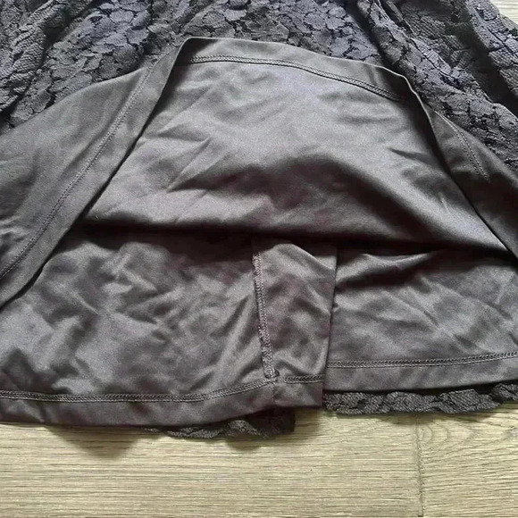 🌸3/$30🌸only |  Black lace skater dress - Picture 4 of 11